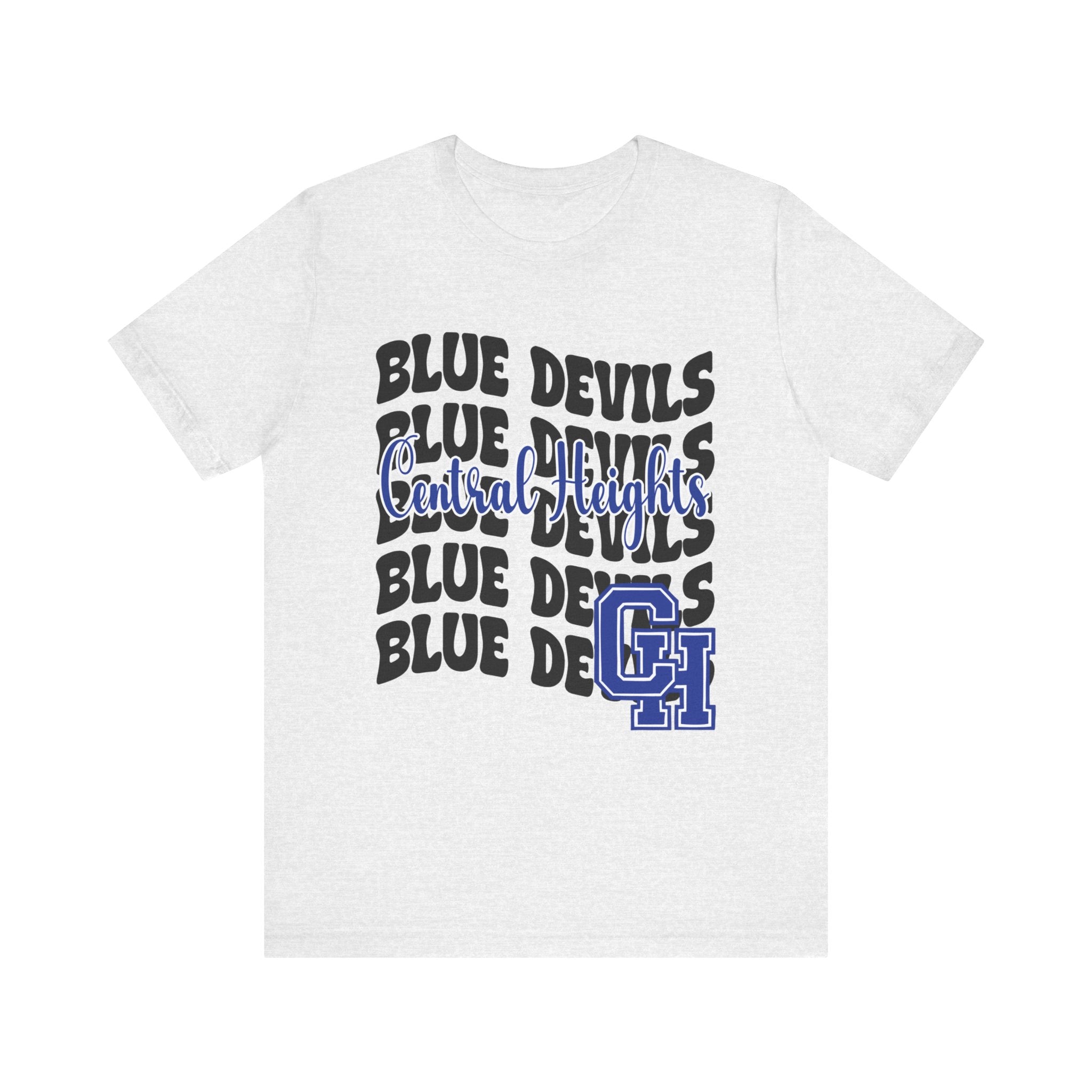 Bella + Canvas School Spirit Tshirt | CENTRAL HEIGHTS BLUE DEVILS