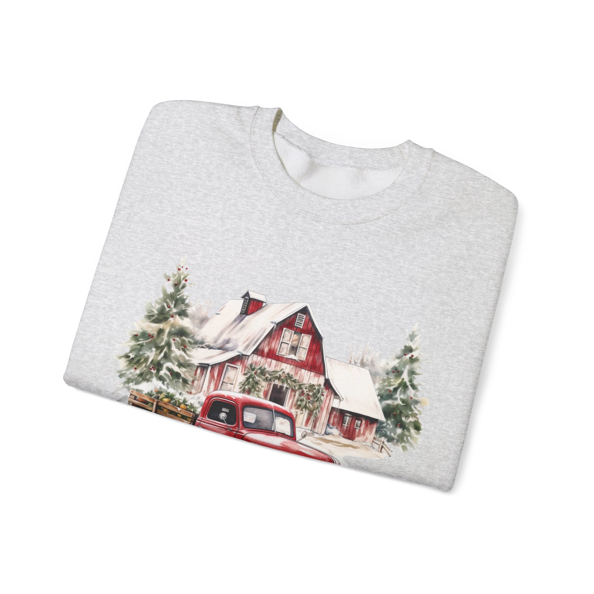 Gildan Cozy Holiday Sweatshirt - 'May Your Day Be Merry & Bright'