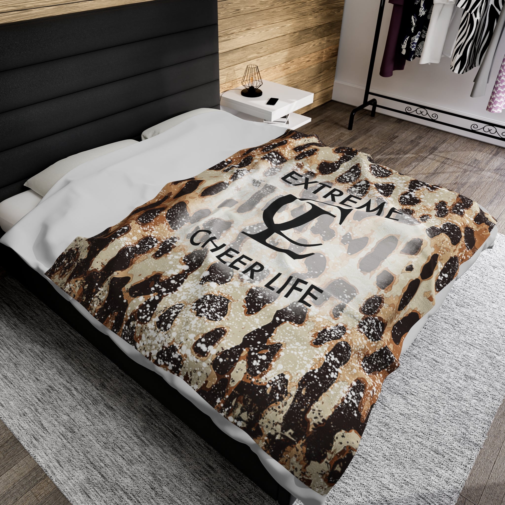 Velveteen Plush Blanket | EXTREME CHEER LIFE