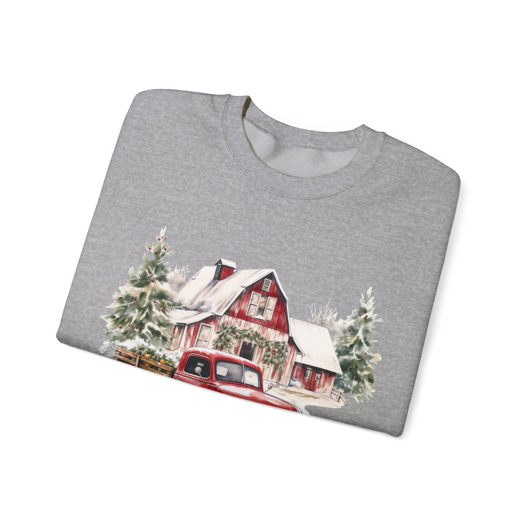 Gildan Cozy Holiday Sweatshirt - 'May Your Day Be Merry & Bright'