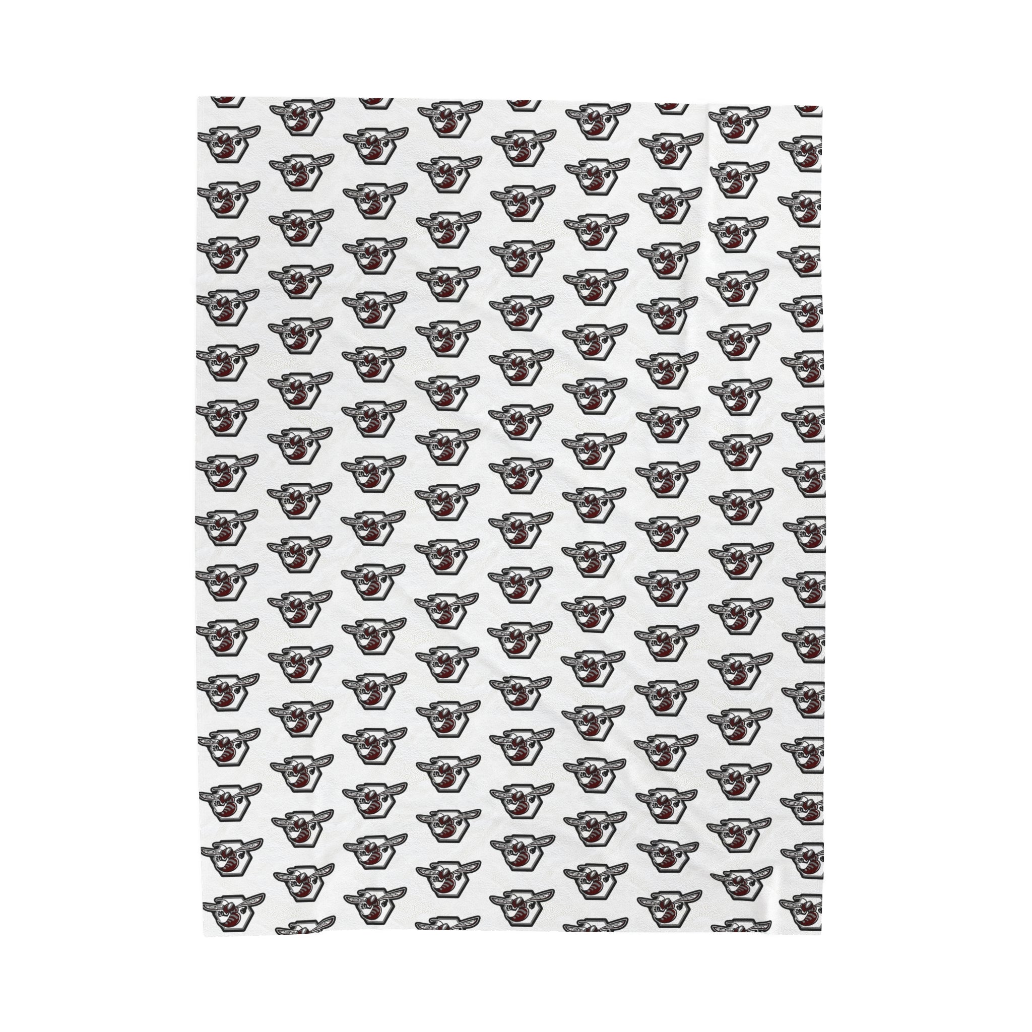 SCHOOL SPIRIT BLANKET | HUDSON HORNETS PATTERN