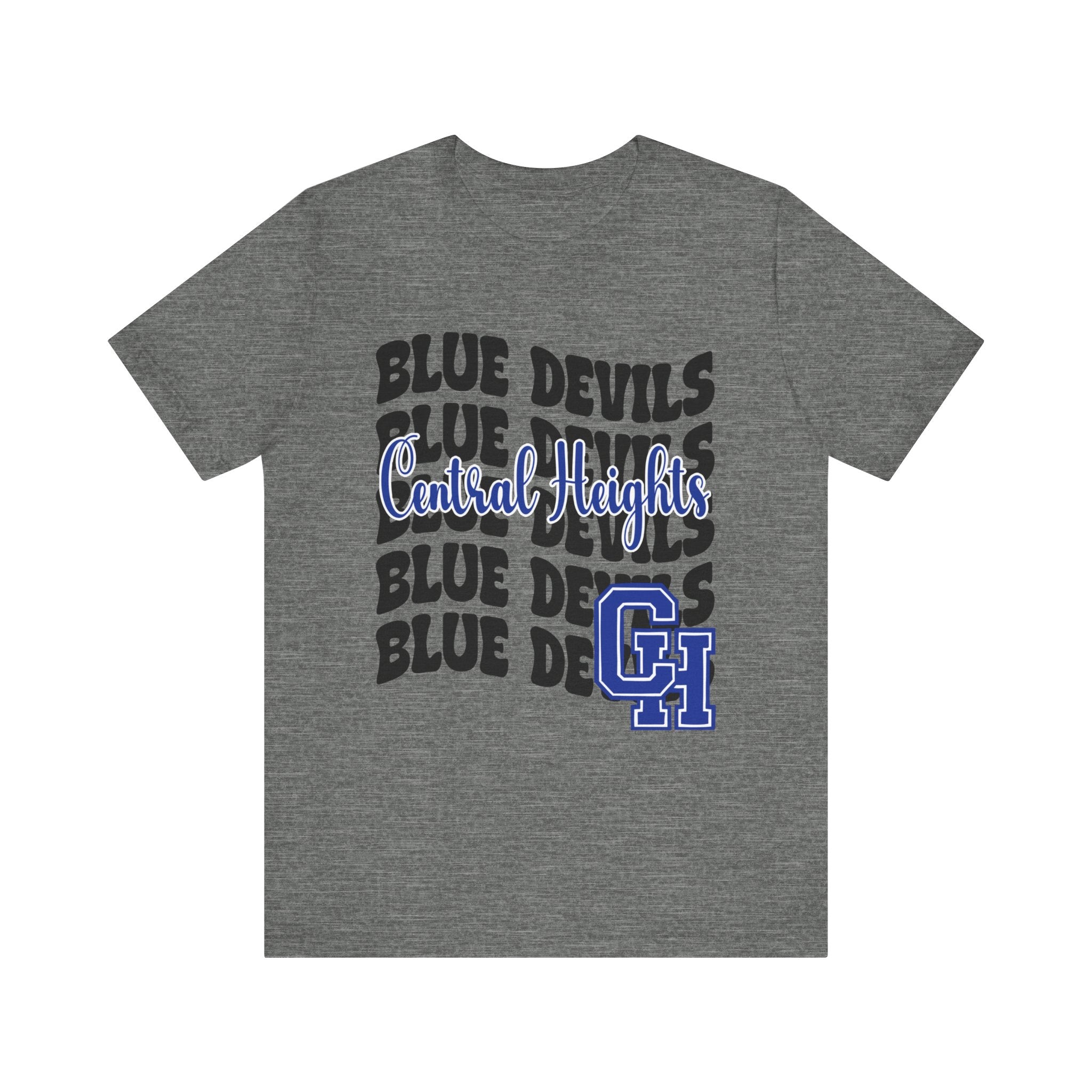 Bella + Canvas School Spirit Tshirt | CENTRAL HEIGHTS BLUE DEVILS