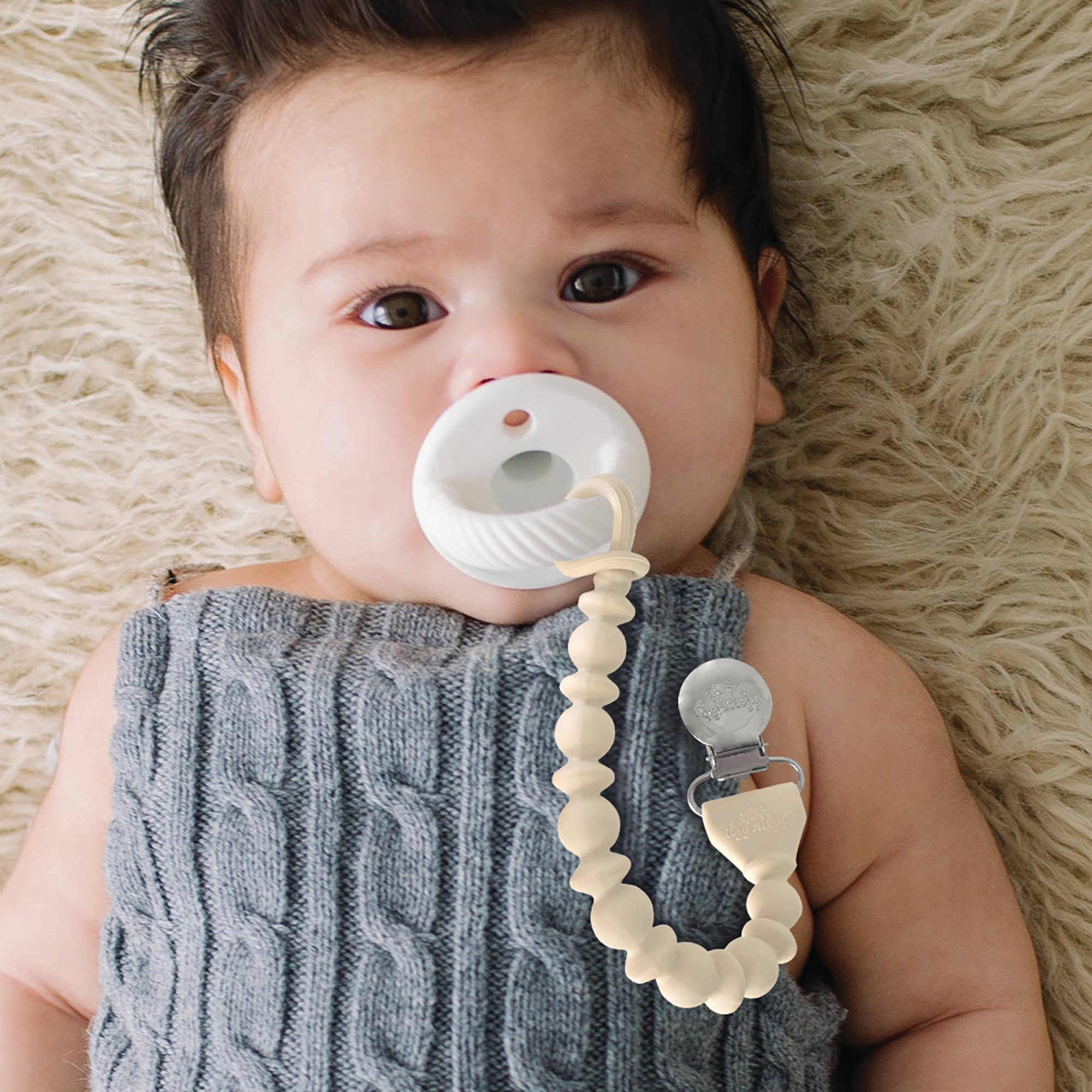 TOAST Sweetie Strap™ Silicone One-Piece Pacifier Clips