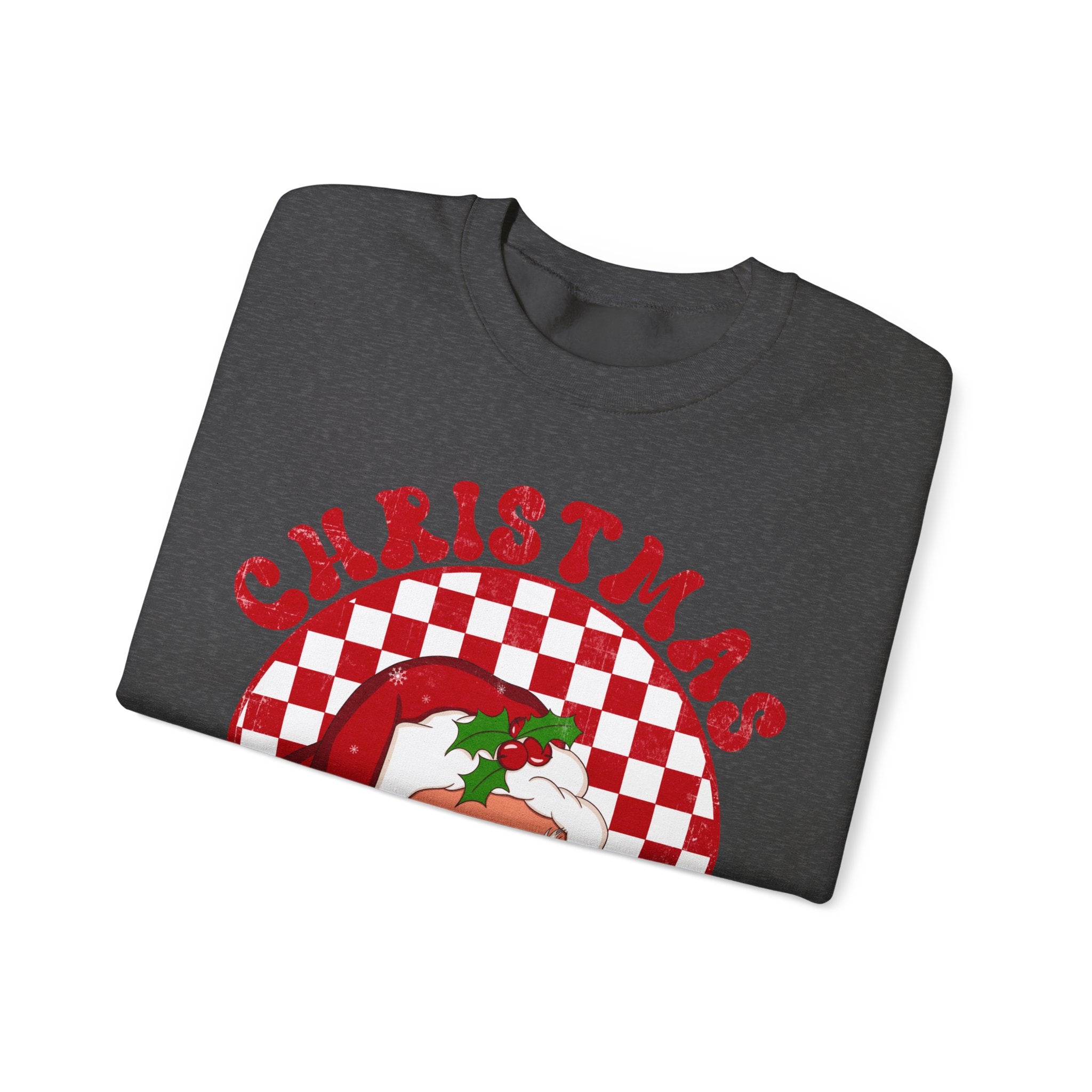 Gildan Festive Christmas Vibes Unisex Crewneck Sweatshirt