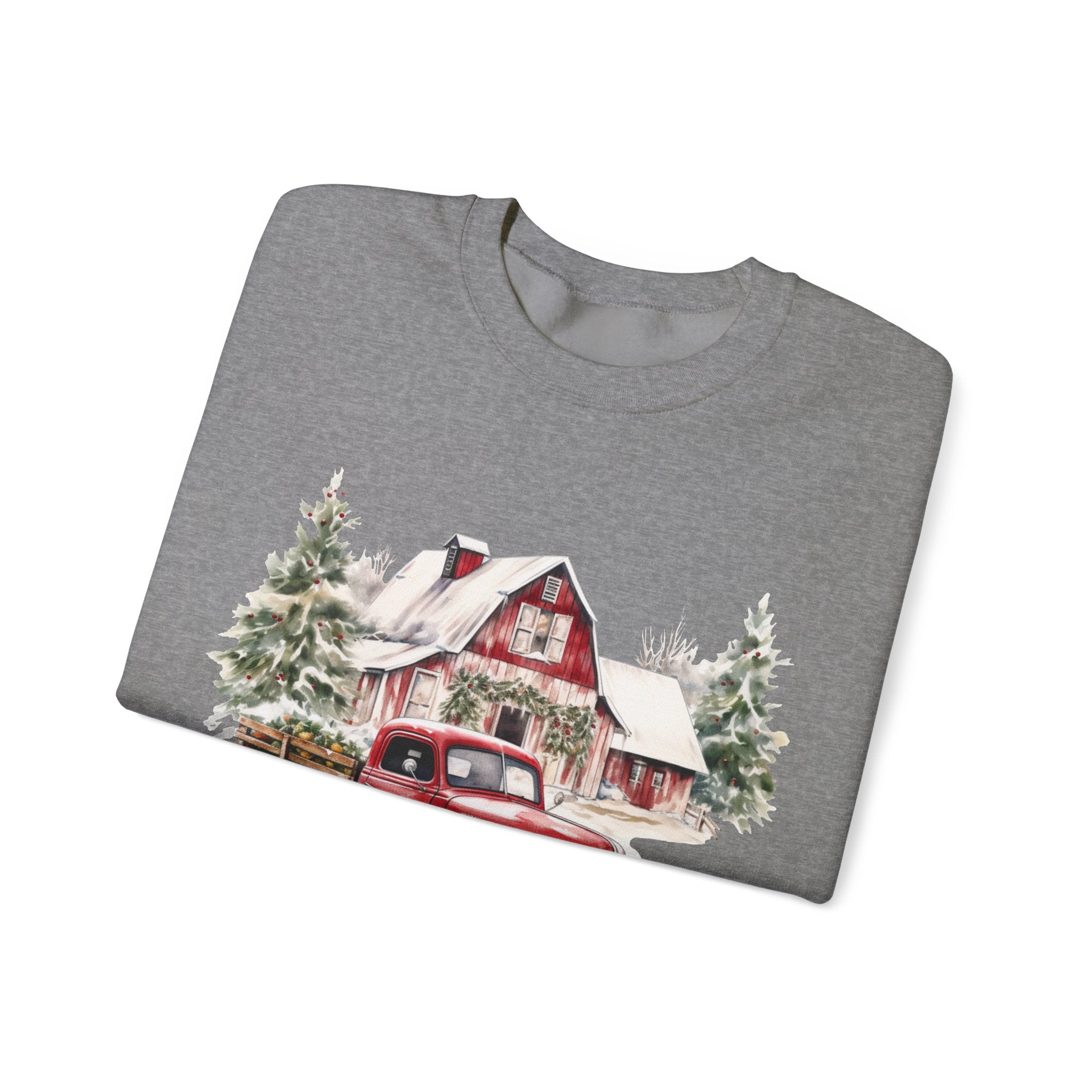 Gildan Cozy Holiday Sweatshirt - 'May Your Day Be Merry & Bright'