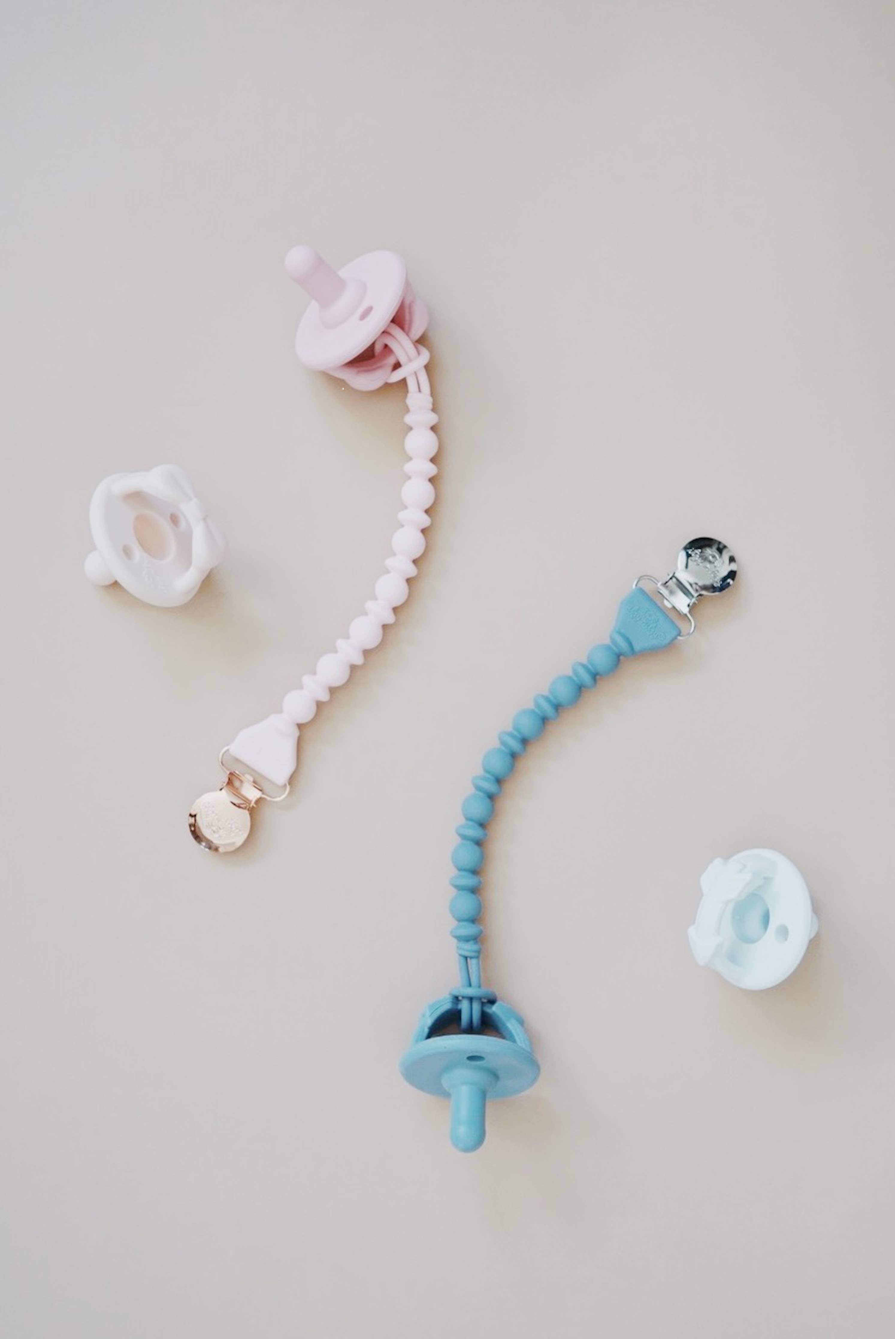 TOAST Sweetie Strap™ Silicone One-Piece Pacifier Clips