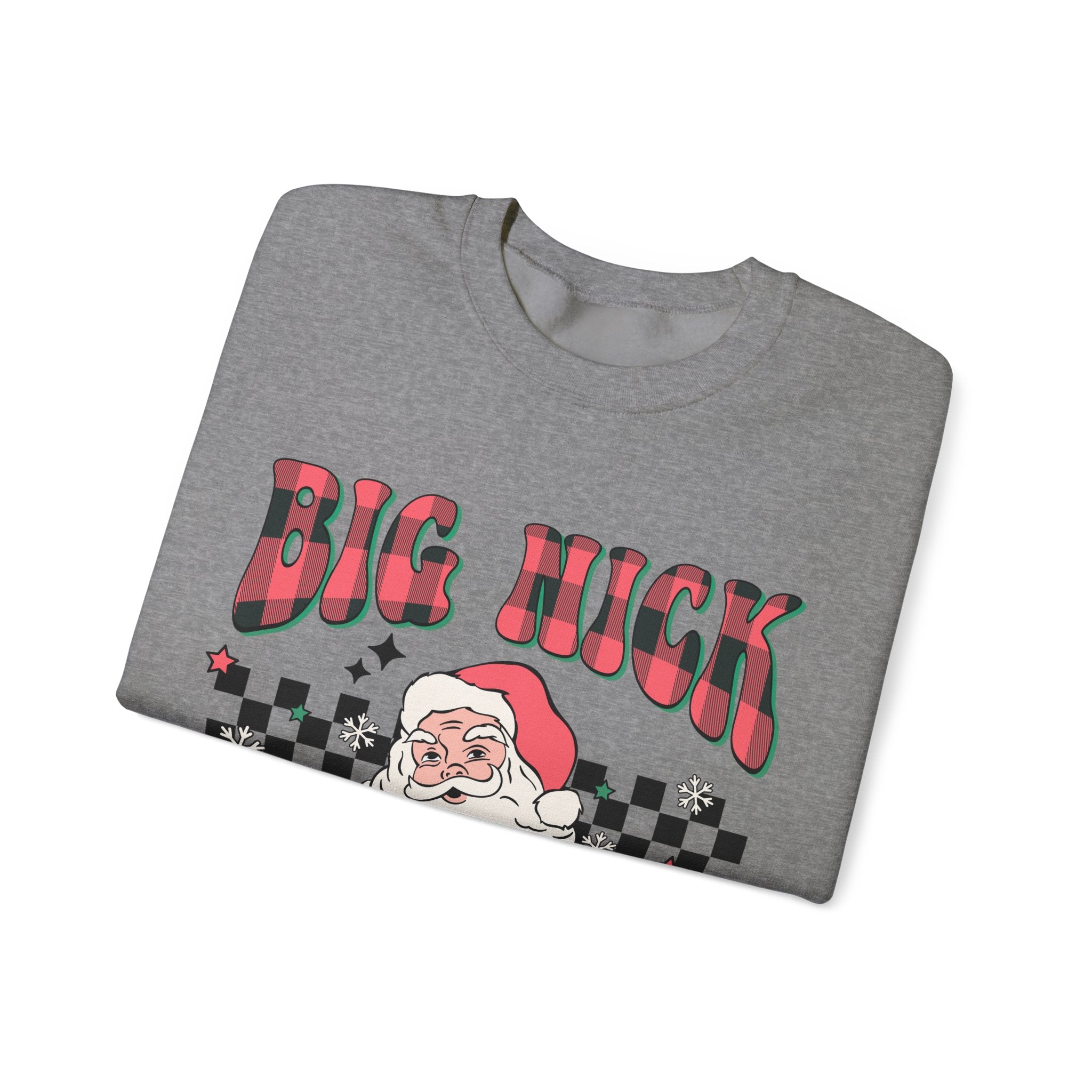 Gildan Big Nick Energy Unisex Crewneck Sweatshirt - Cozy Holiday Vibes