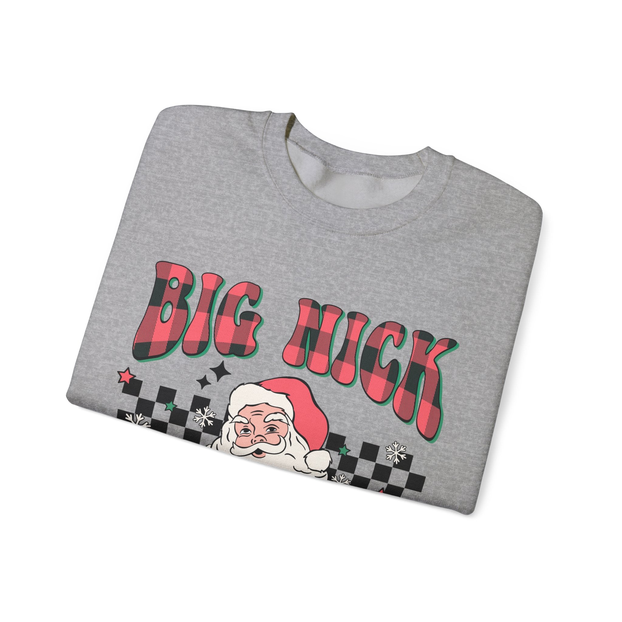 Gildan Big Nick Energy Unisex Crewneck Sweatshirt - Cozy Holiday Vibes