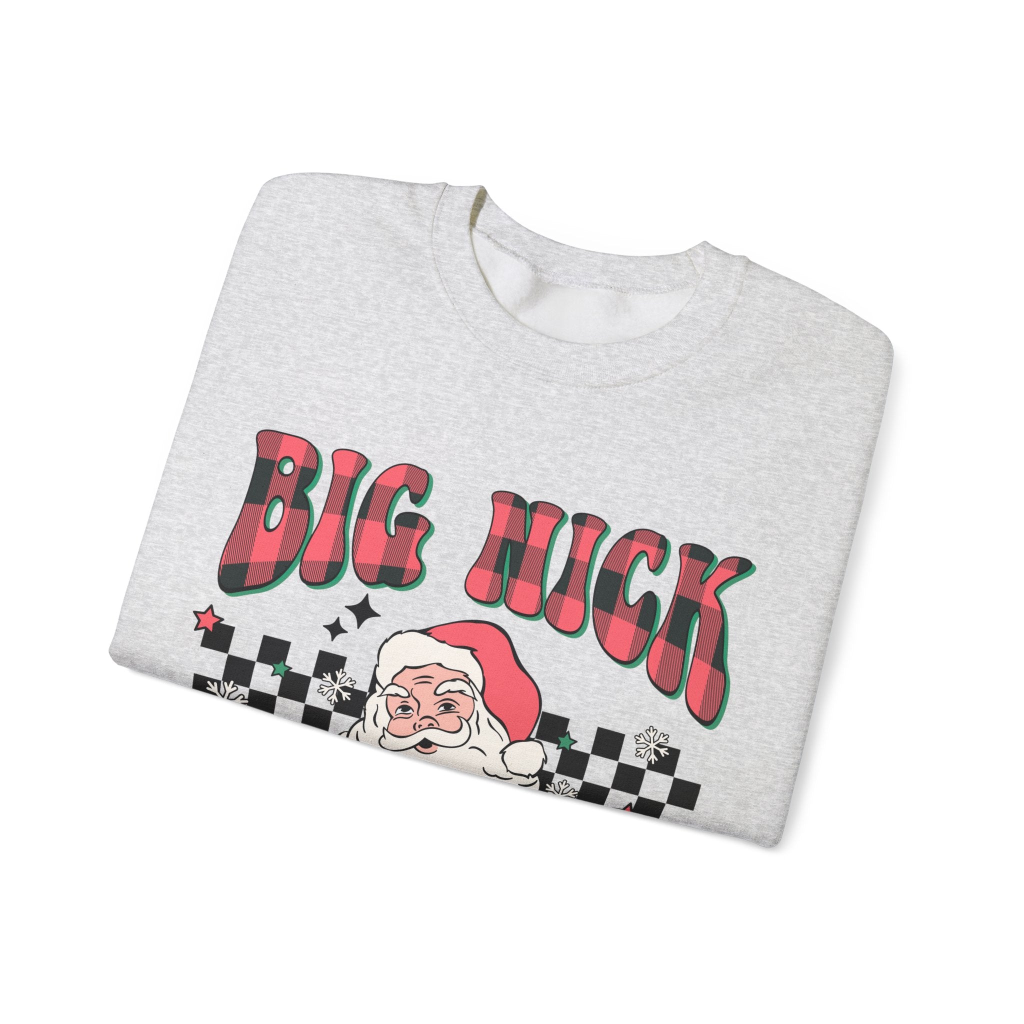 Gildan Big Nick Energy Unisex Crewneck Sweatshirt - Cozy Holiday Vibes