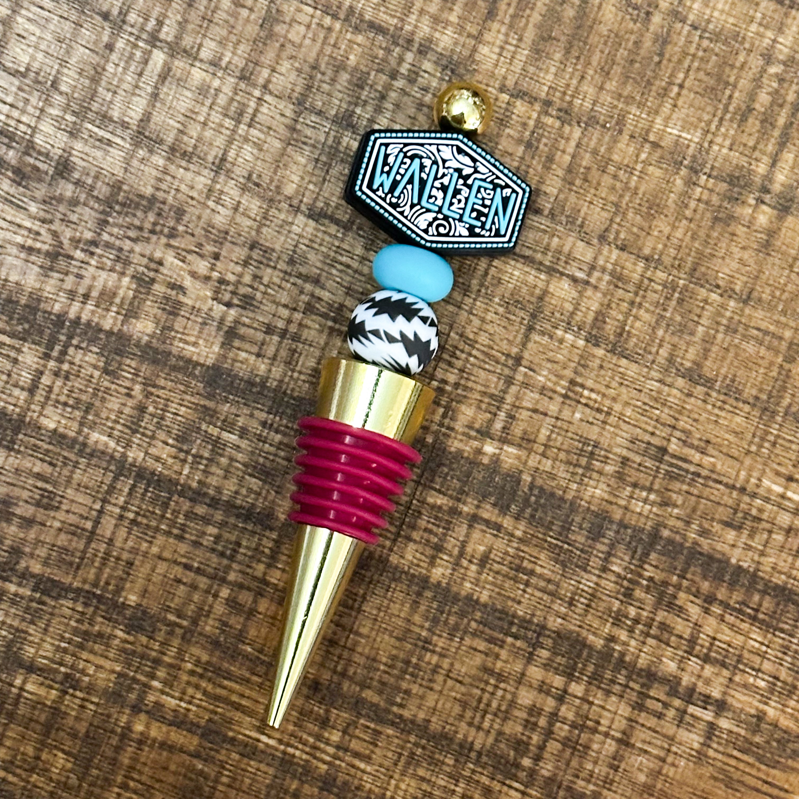 Bead Bar Wine Stopper DIY Kit | SMALL TOWN SMOKE SHOW + WALLEN