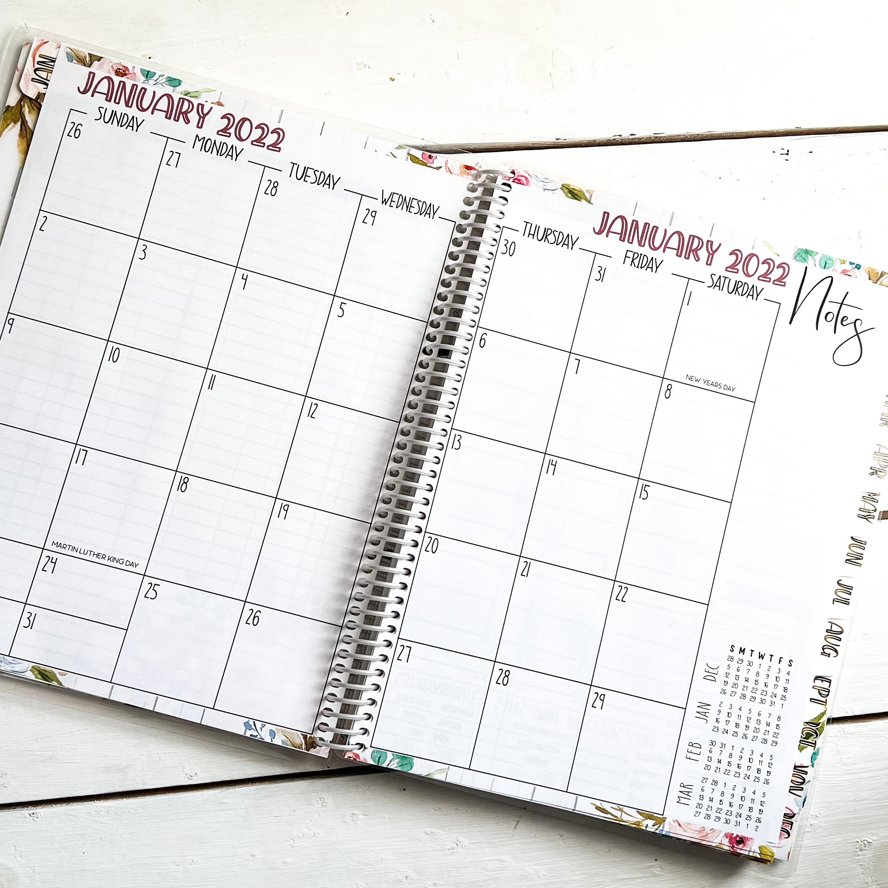 Sales Tracker Appointment Book - LEOPARD COWHIDE